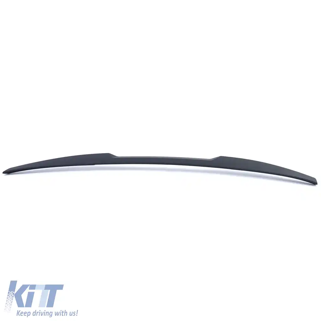 Spoiler spate sport lip mat negru potrivit pentru Audi A3 S3 RS 8V sedan 13-21-image-6264067