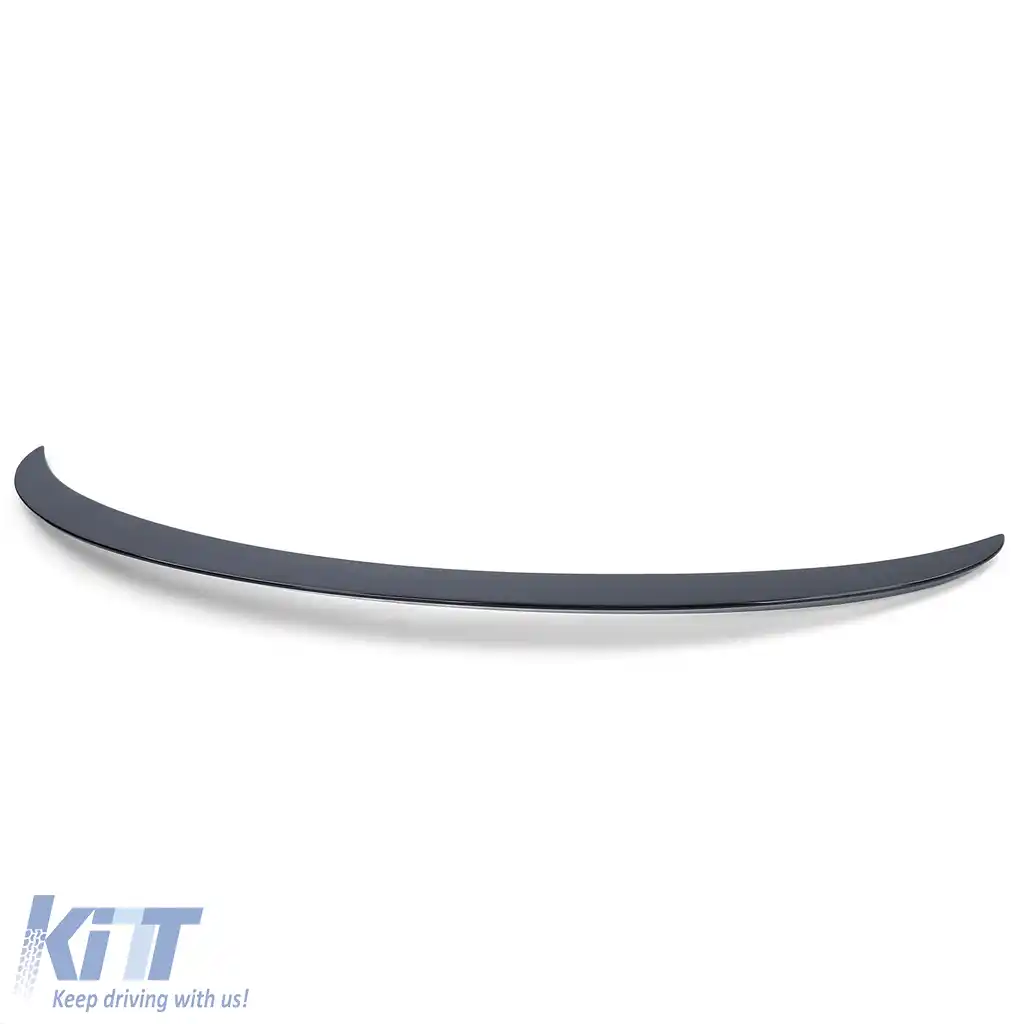 Spoiler Spate Sport Lip Negru Lucios cu ABE, potrivit pentru Mercedes CLA C117 2013-2019-image-6198144