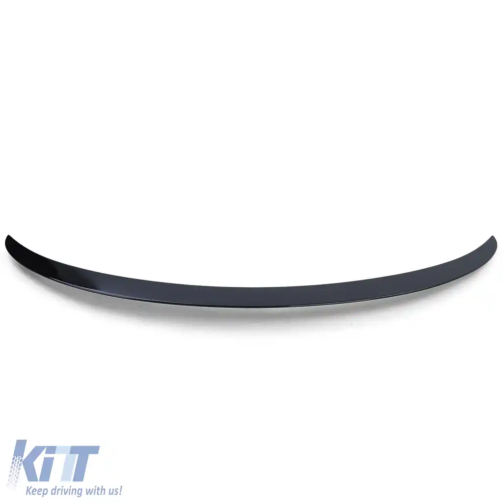 Spoiler Spate Sport Lip Negru Lucios cu ABE, potrivit pentru Mercedes CLA C117 2013-2019-image-6198146