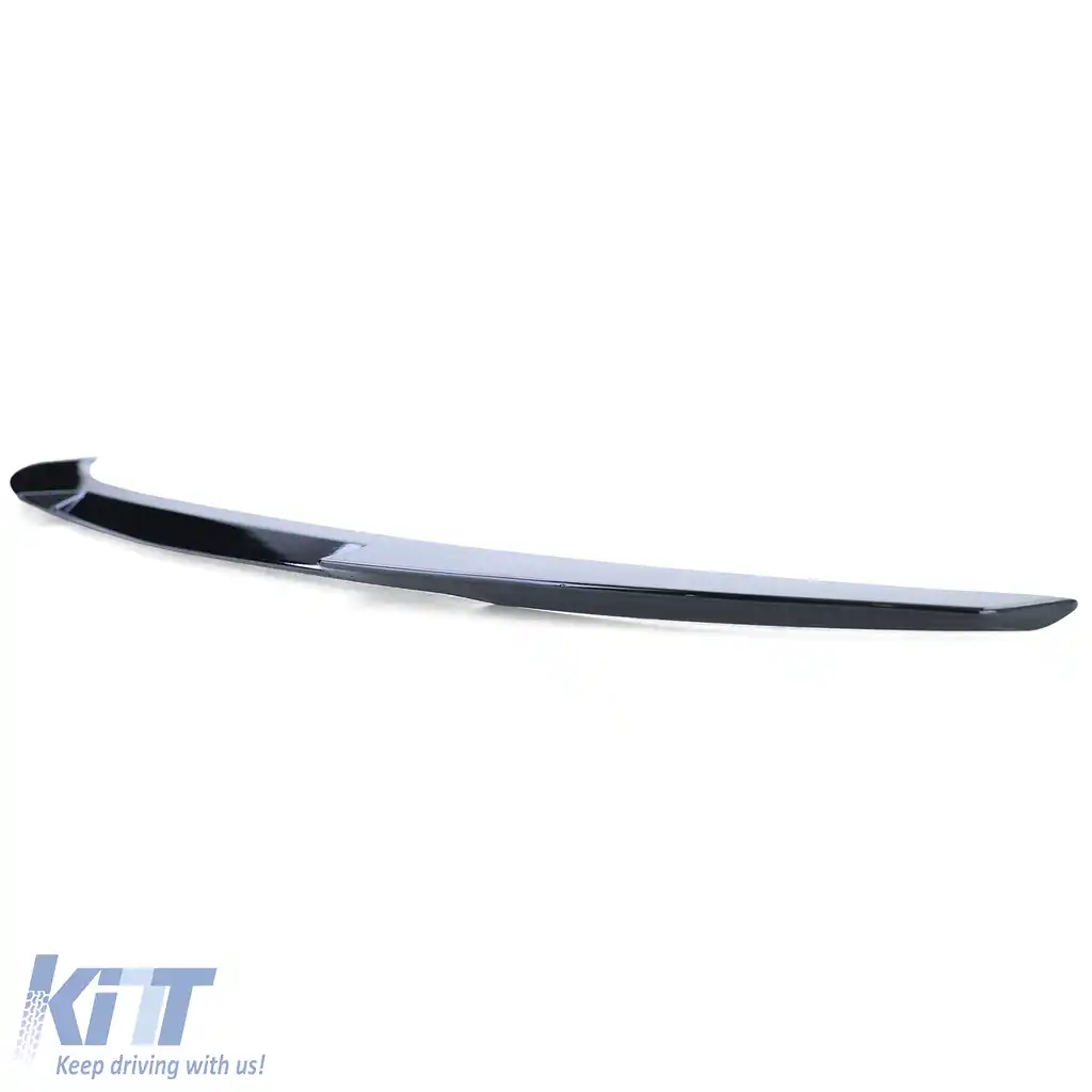Spoiler spate sport lip negru lucios cu ABE, potrivit pentru BMW Seria 4 F32 Coupe 2013-202-image-6207378