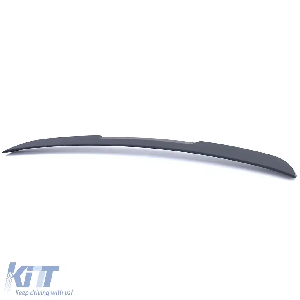 Spoiler spate sport lip negru mat, potrivit pentru Audi A4 B9 sedan 15-19-image-6203163