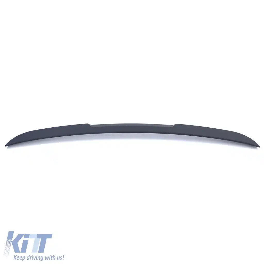 Spoiler spate sport lip negru mat, potrivit pentru Audi A4 B9 sedan 15-19-image-6203164