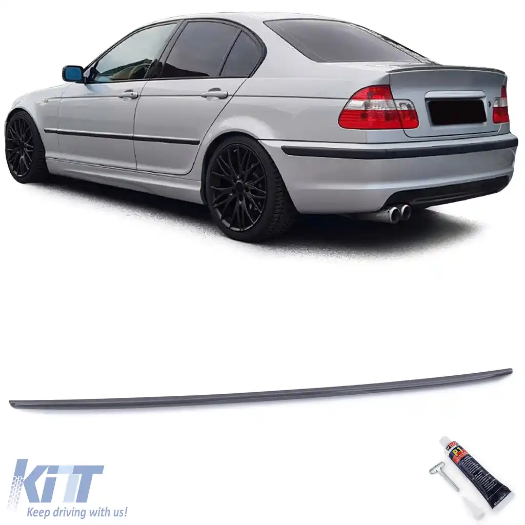 Spoiler spate sport lipă performanță potrivit pentru BMW Seria 3 E46 sedan 1998-2005