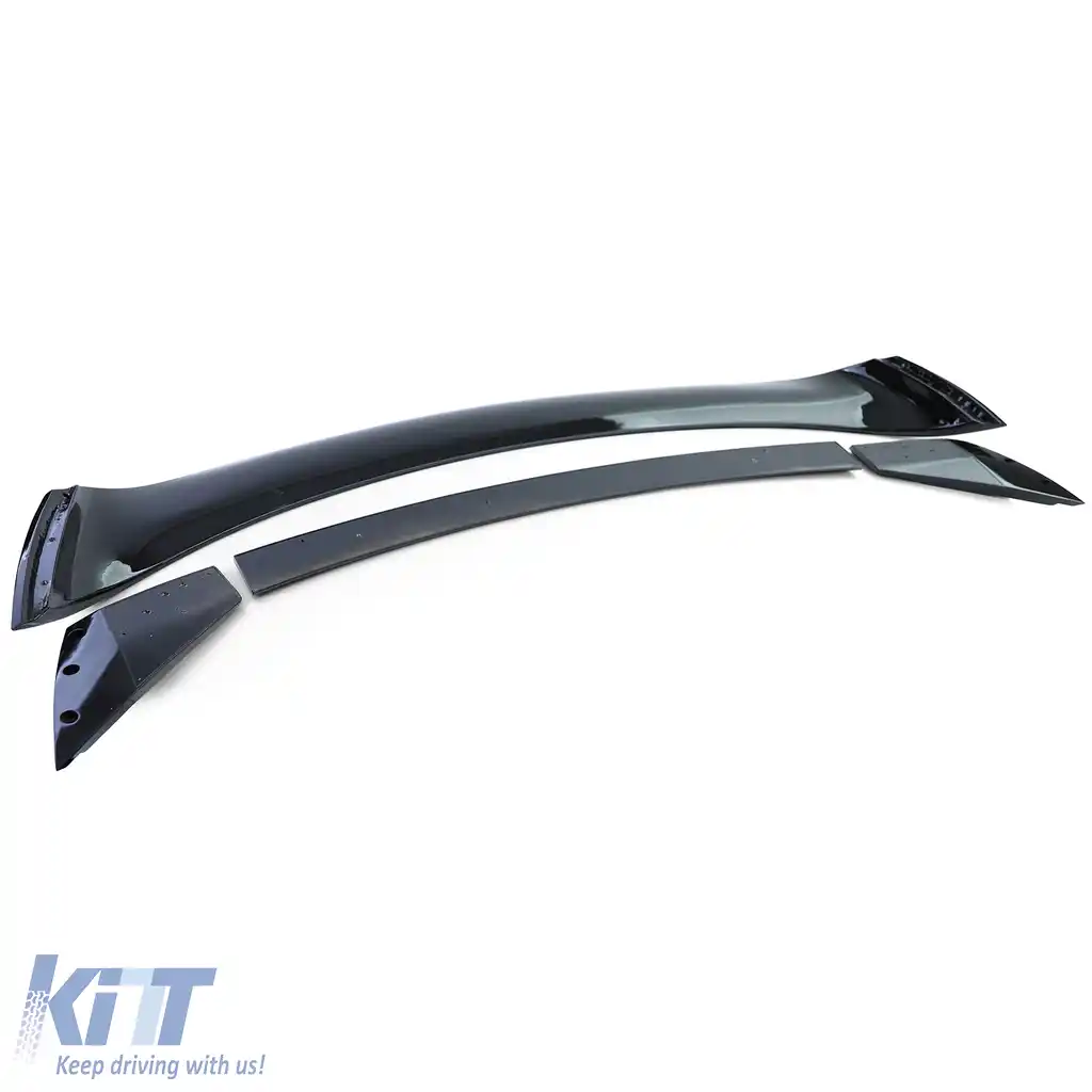 Spoiler spate sport Performance GT negru lucios, potrivit pentru Ford Mustang Coupe 14-20-image-6198775