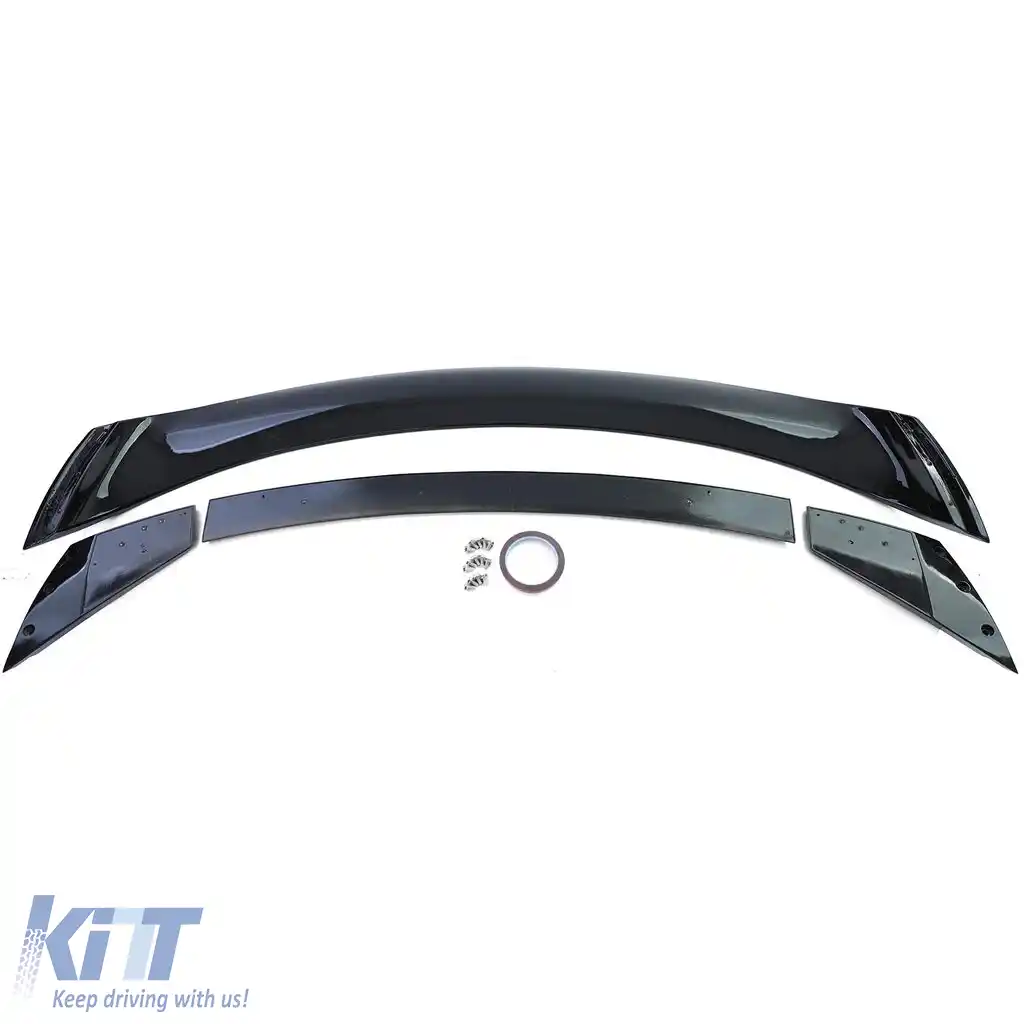 Spoiler spate sport Performance GT negru lucios, potrivit pentru Ford Mustang Coupe 14-20-image-6198776