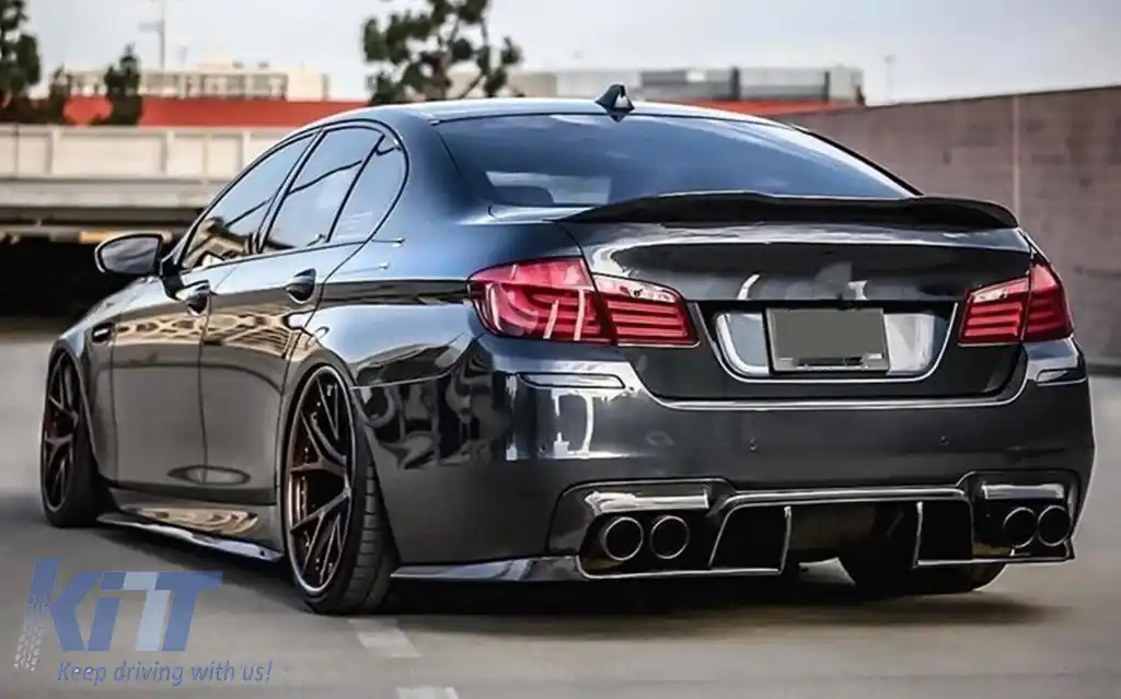 Spoiler spate stil PSM potrivit pentru BMW F10 finisaj negru piano-image-6261210