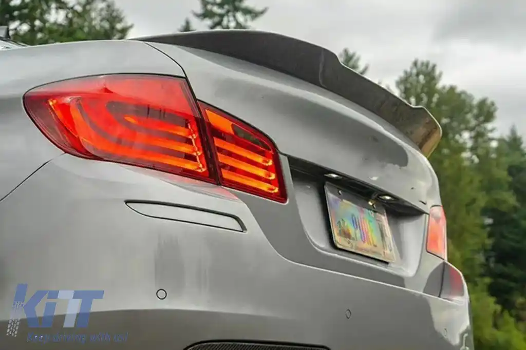 Spoiler spate stil PSM potrivit pentru BMW F10 finisaj negru piano-image-6261211