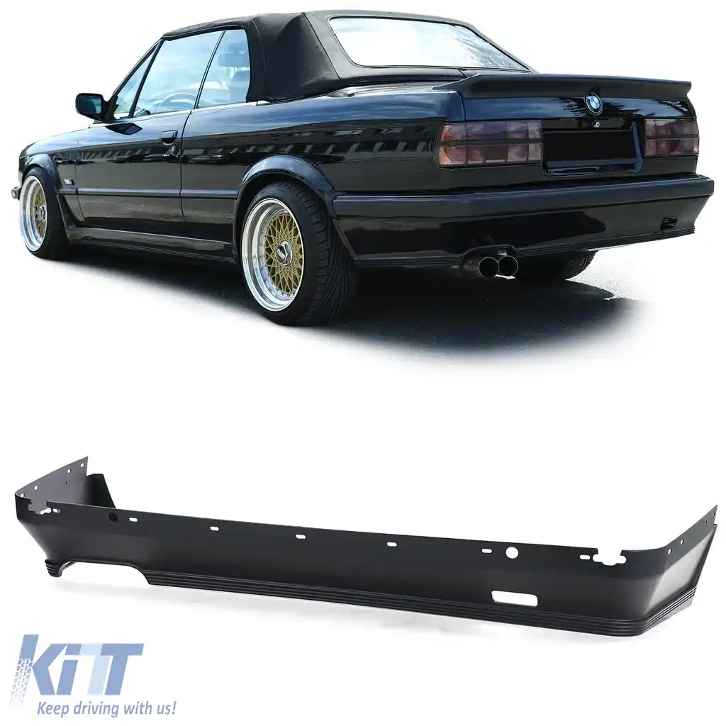 Spoiler spate tip 1 aspect sportiv, potrivit pentru BMW E30 facelift 85-94