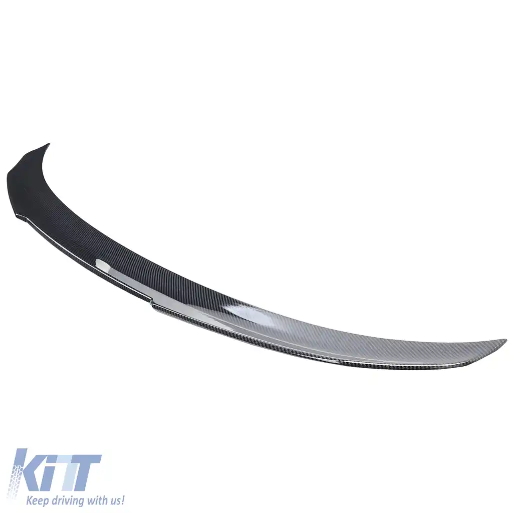 Spoiler spate tip ducktail cu aspect de carbon, potrivit pentru BMW Seria 4 F32 Coupe 2013-2021-image-6199792