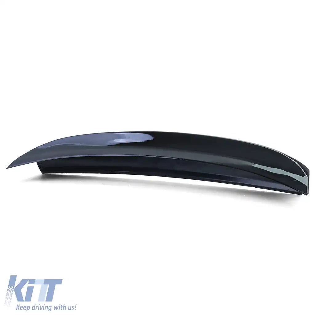 Spoiler spate tip ducktail negru lucios potrivit pentru BMW Seria 3 E46 Coupe 1999-2006-image-6210365
