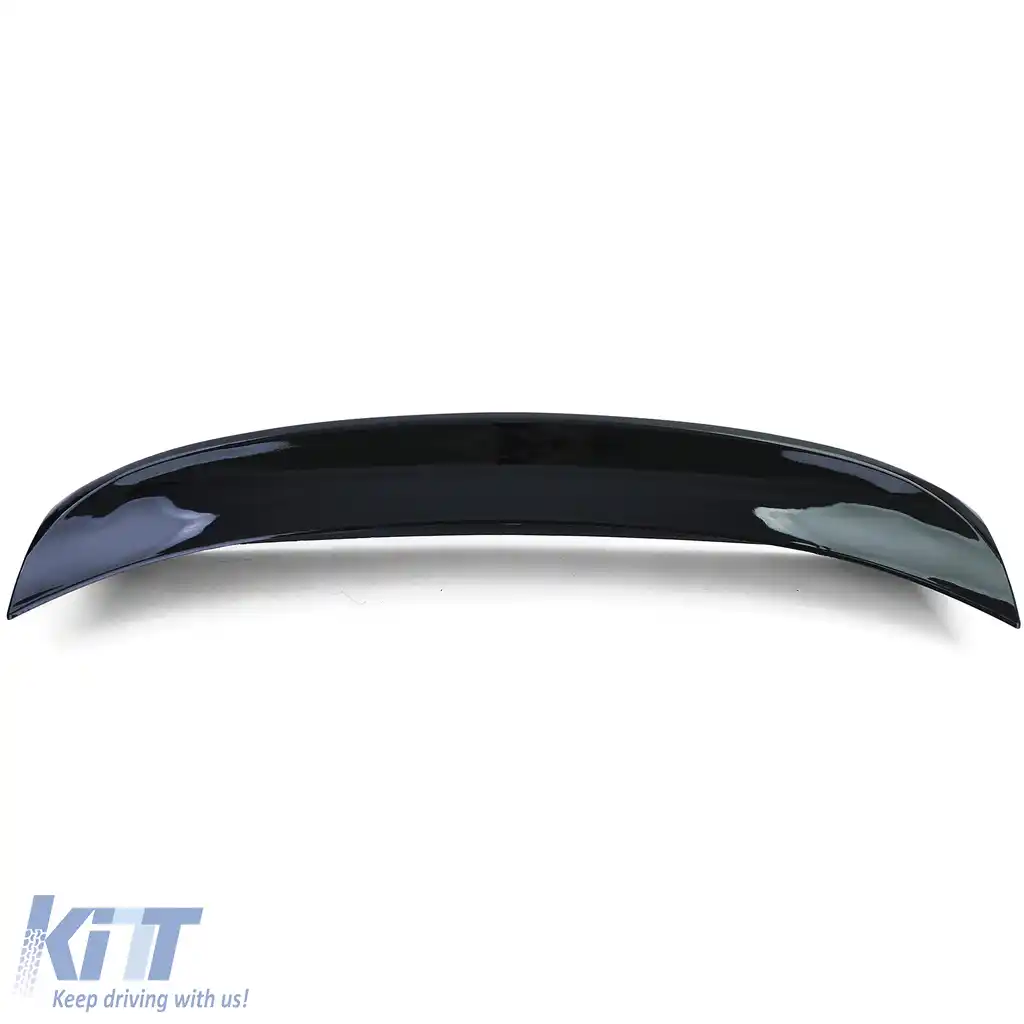 Spoiler spate tip ducktail negru lucios potrivit pentru BMW Seria 3 E46 Coupe 1999-2006-image-6210366