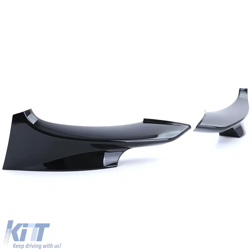 Spoiler splitter cu aripi frontale lucios negru, potrivit pentru BMW Seria 3 E92 E93 10-13-image-6202882