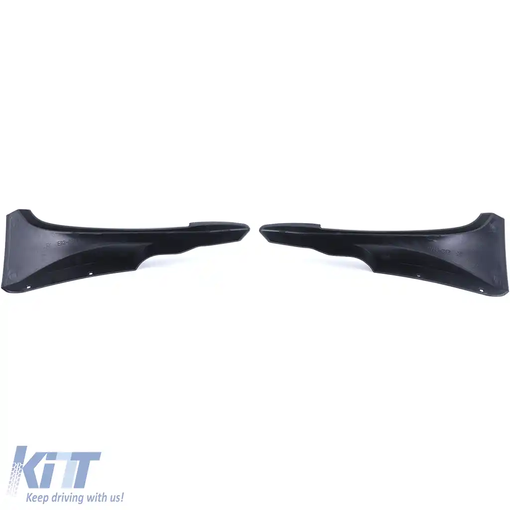 Spoiler splitter cu aripi frontale lucios negru, potrivit pentru BMW Seria 3 E92 E93 10-13-image-6202886