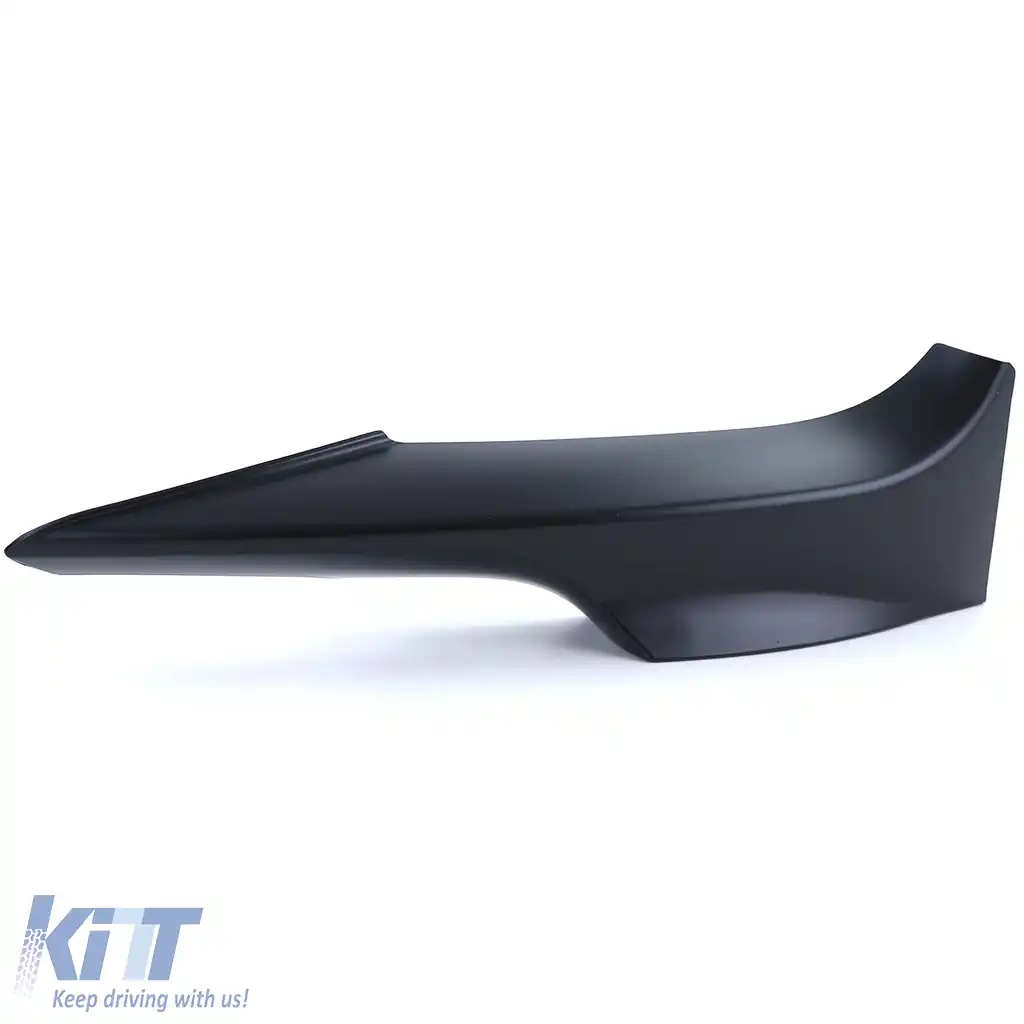 Spoiler splitter cu aripi frontale, negru mat, potrivit pentru BMW Seria 3 E92 E93 06-10-image-6206382