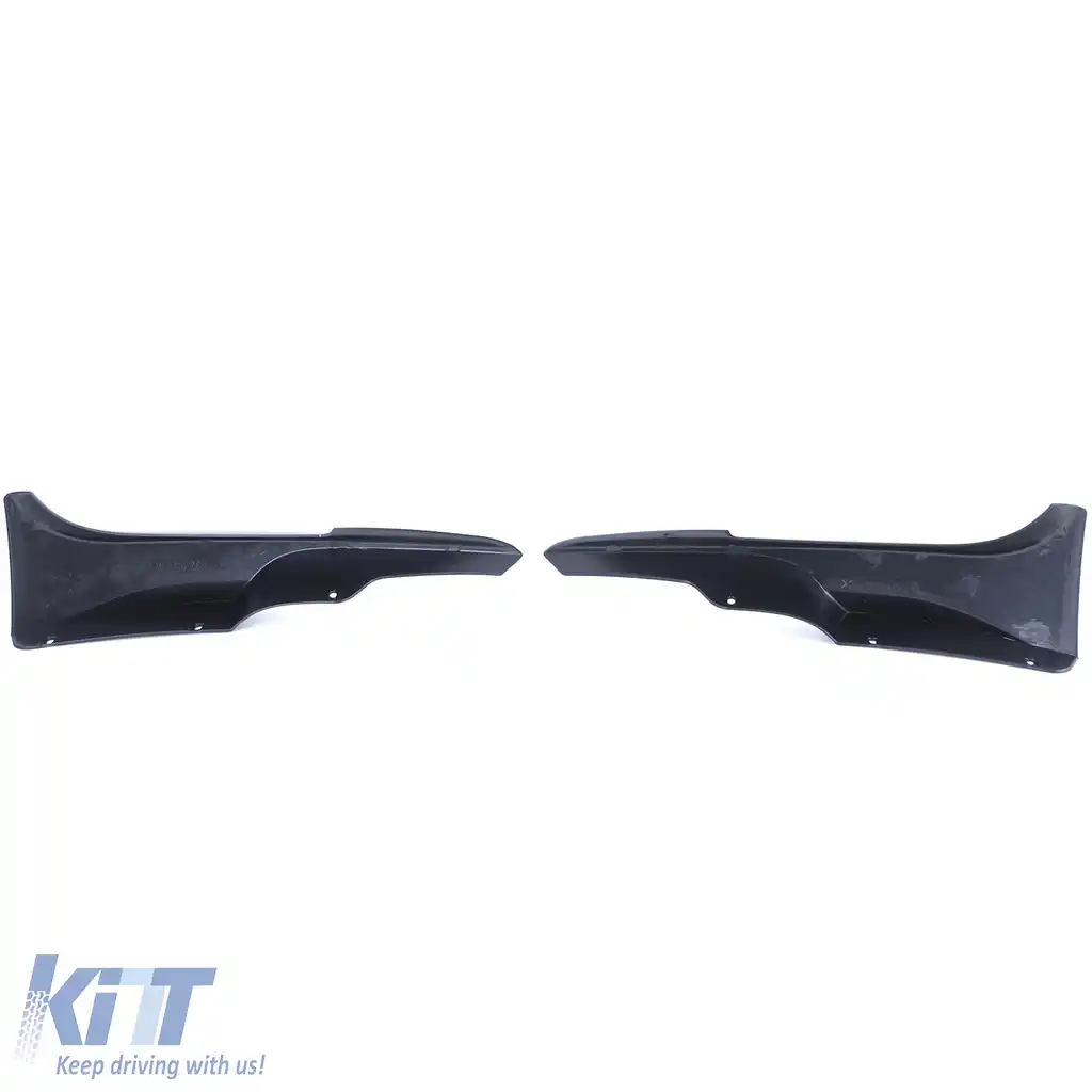 Spoiler splitter cu aripi frontale, negru mat, potrivit pentru BMW Seria 3 E92 E93 06-10-image-6206384