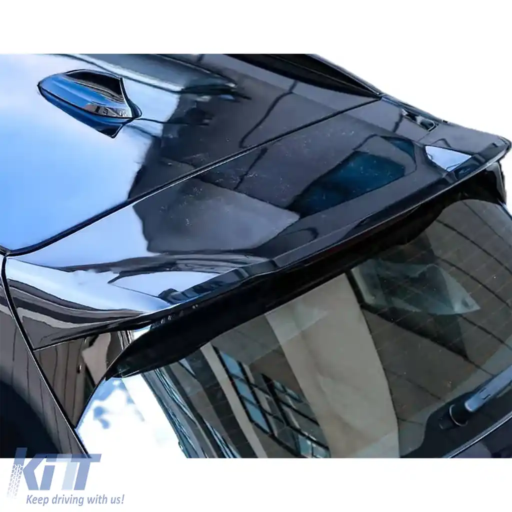 Spoiler sportiv pe plafon, vopsit în negru lucios, potrivit pentru BMW X3 G01 2017-2024-image-6257836