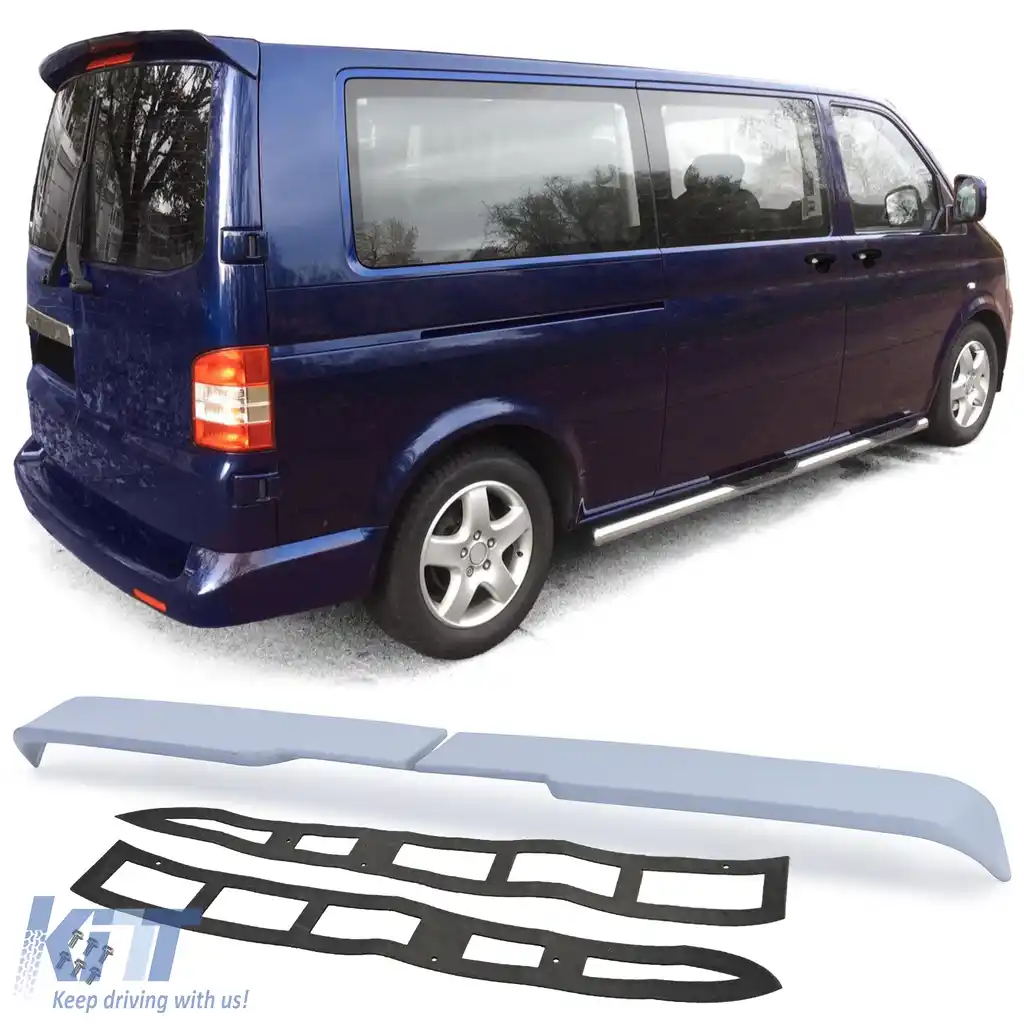 Spoiler sportiv pentru acoperiș, spoiler spate potrivit pentru VW Bus T5 T5.2 cu uși spate 03-15