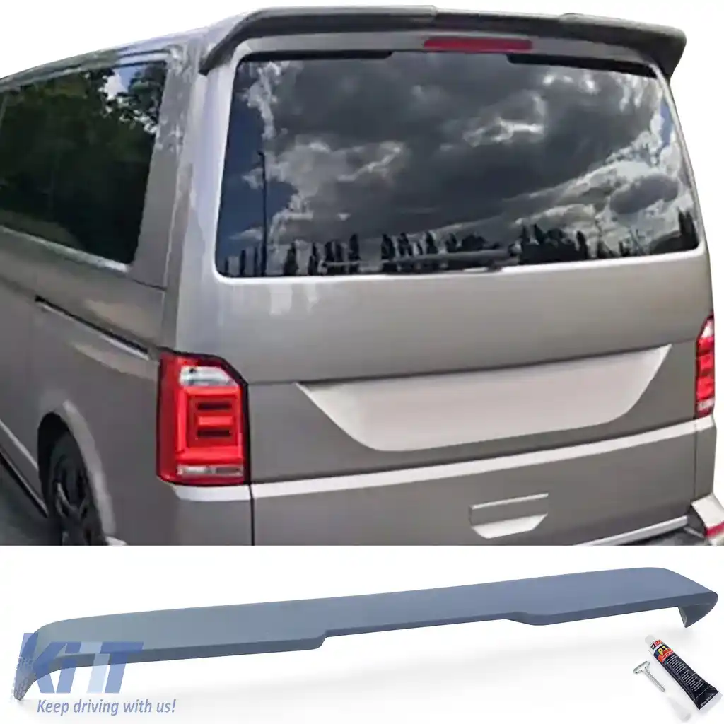 Spoiler sportiv pentru plafon, ediție spoiler spate, potrivit pentru VW Bus T6 T6.1 cu hayon din 15