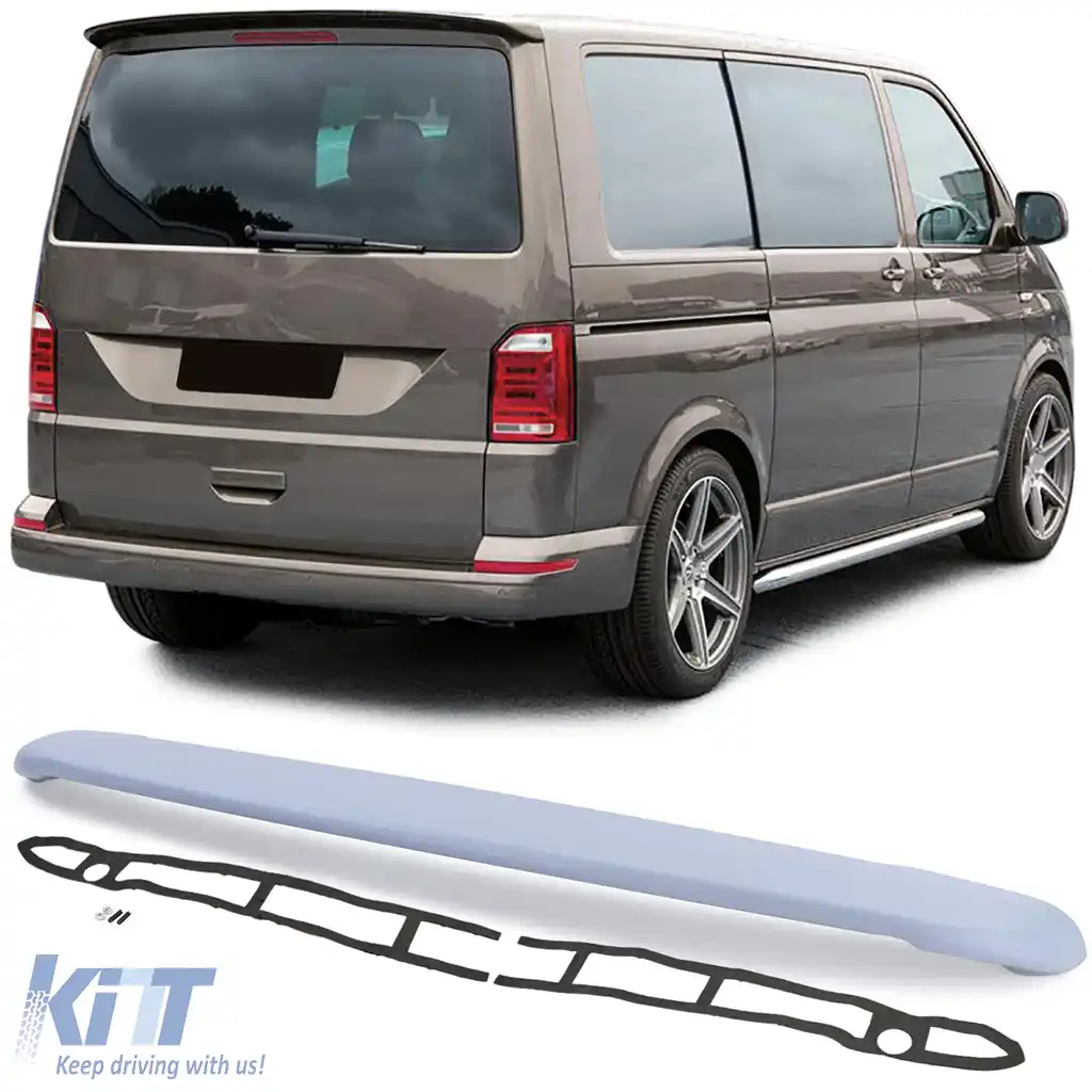 image-13-Spoiler sportiv pentru plafon, spoiler spate cu ABE, potrivit pentru VW Bus T6 T6.1 cu hayon din 15