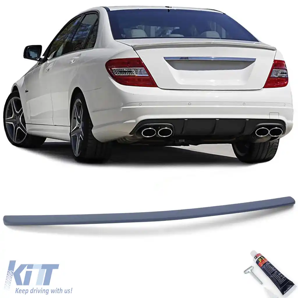 Spoiler sportiv pentru spate, potrivit pentru Mercedes C-Class W204 sedan 2007-2015