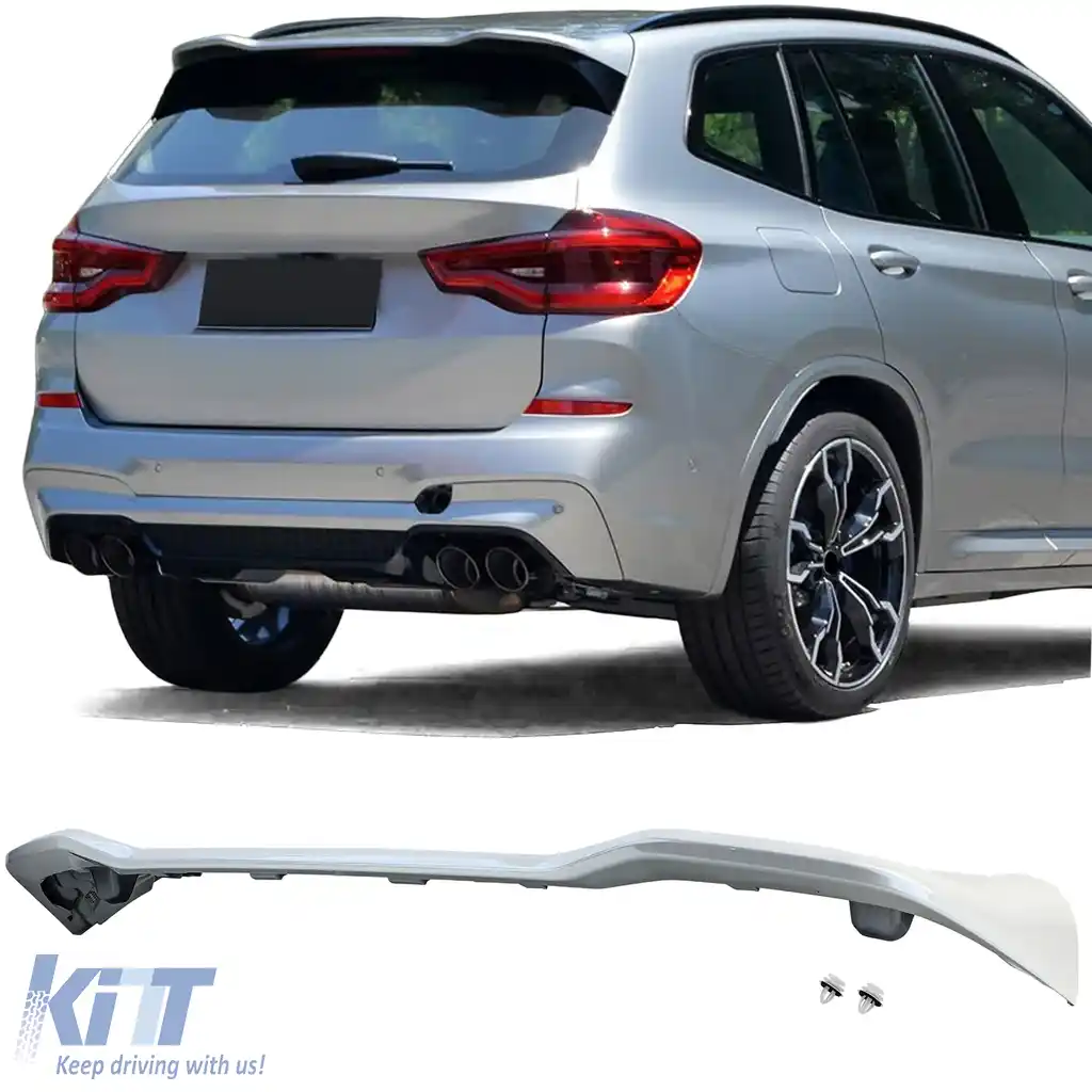 Spoiler sportiv posterior de plafon în Alb Mineral (A96) potrivit pentru BMW X3 G01 din 2017