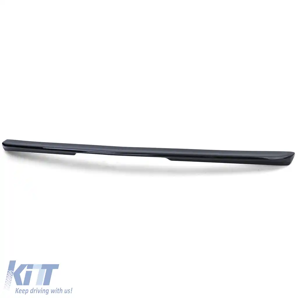 Spoiler sportiv posterior lip gloss negru cu ABE, potrivit pentru Mercedes E W211 sedan 03-08-image-6192651