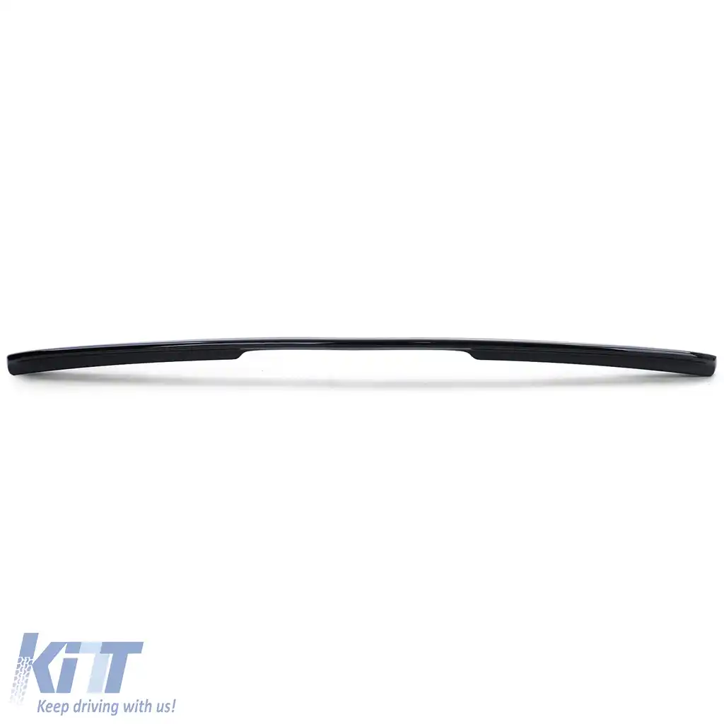 Spoiler sportiv posterior lip gloss negru cu ABE, potrivit pentru Mercedes E W211 sedan 03-08-image-6192652