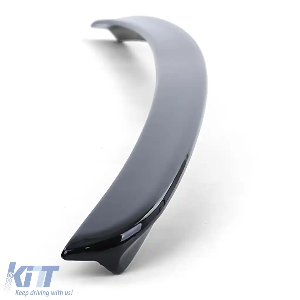 Spoiler sportiv posterior lip gloss negru cu ABE, potrivit pentru Mercedes E W211 sedan 03-08-image-6192653