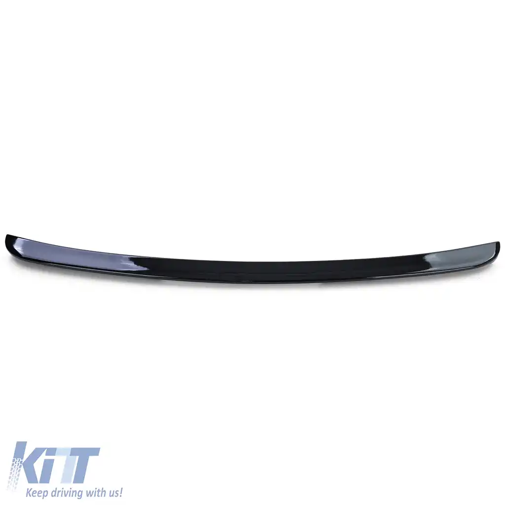 Spoiler sportiv posterior lip gloss negru cu ABE, potrivit pentru Mercedes E W211 sedan 03-08-image-6192654
