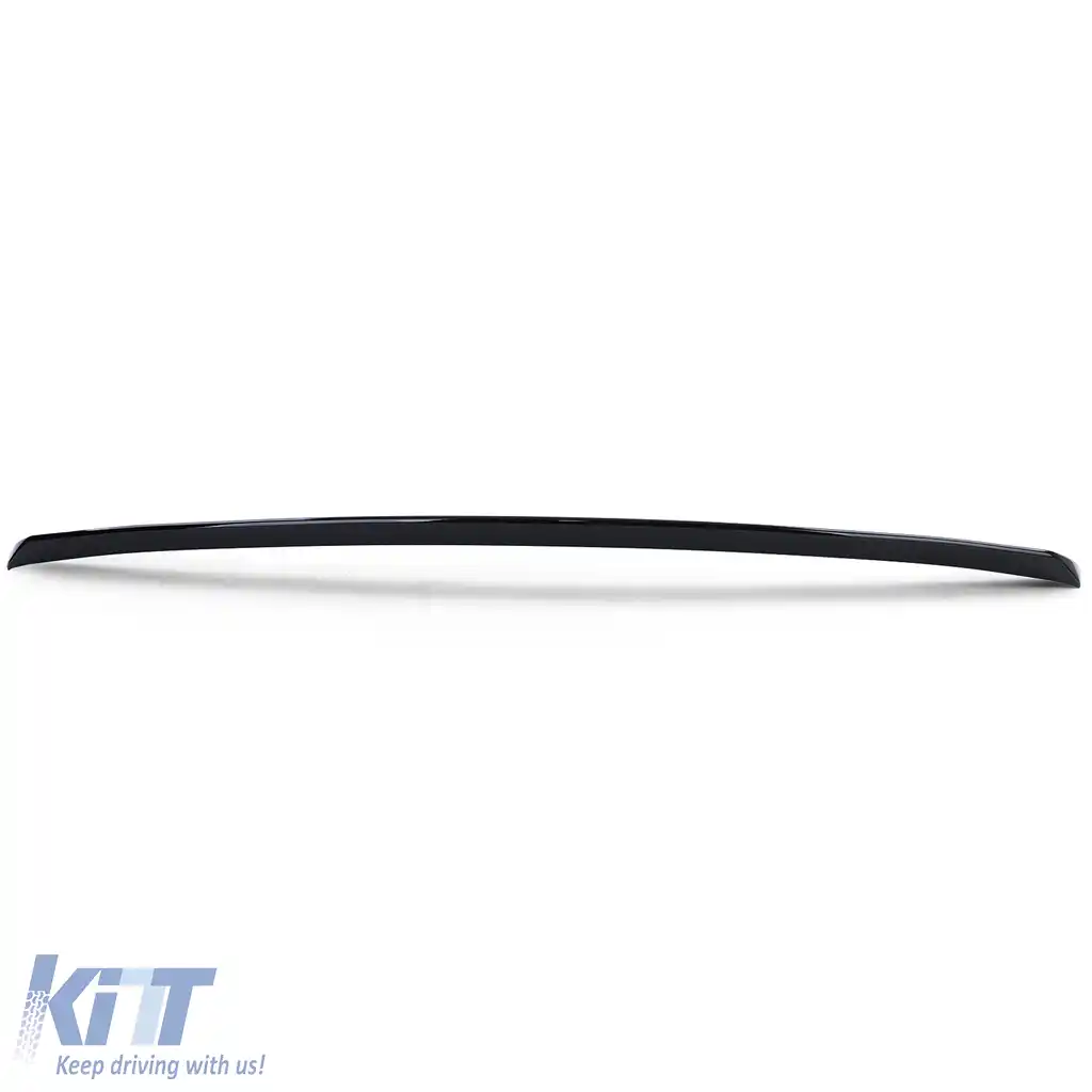 Spoiler sportiv posterior lipă negru lucios cu ABE, potrivit pentru Mercedes S-Class W221 05-09-image-6197164