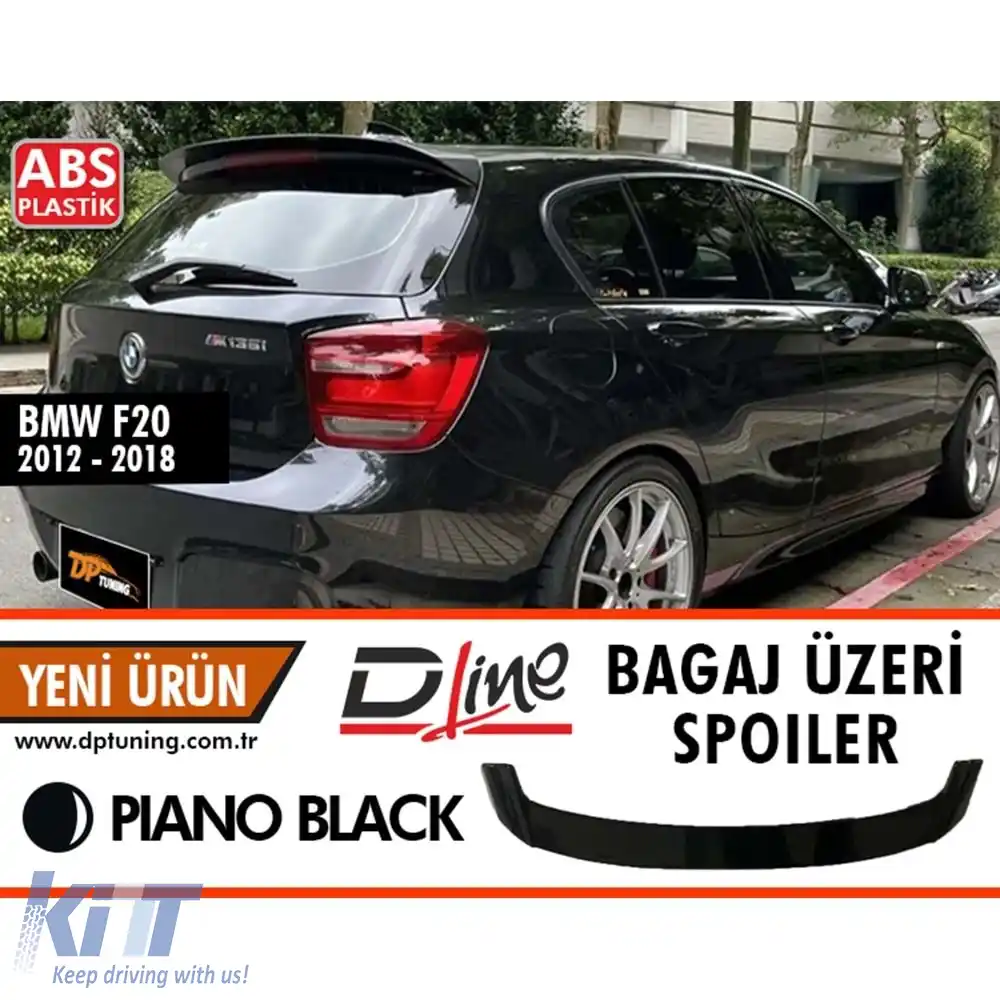 image-50-Spoiler sportiv posterior V2 Negru piano ABS / 2011-2018