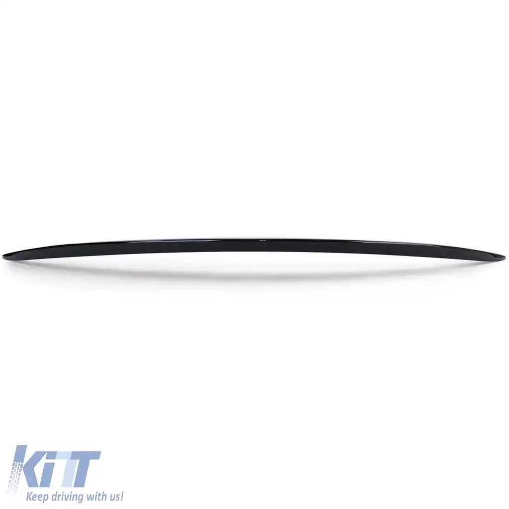 Spoiler sportiv spate lip gloss negru cu ABE, potrivit pentru Mercedes C W205 sedan 14-21-image-6197664