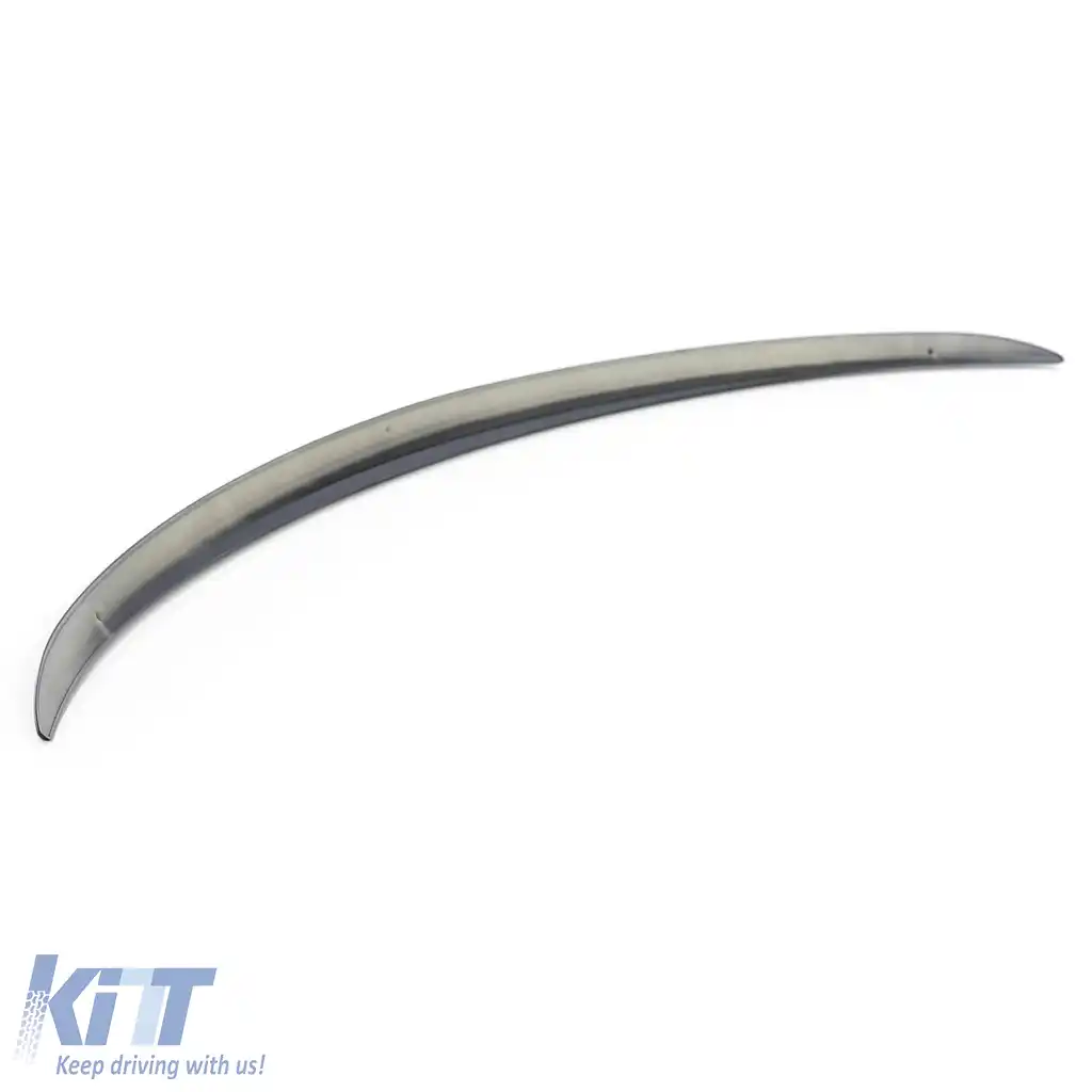 Spoiler sportiv spate lip gloss negru cu ABE, potrivit pentru Mercedes C W205 sedan 14-21-image-6197667