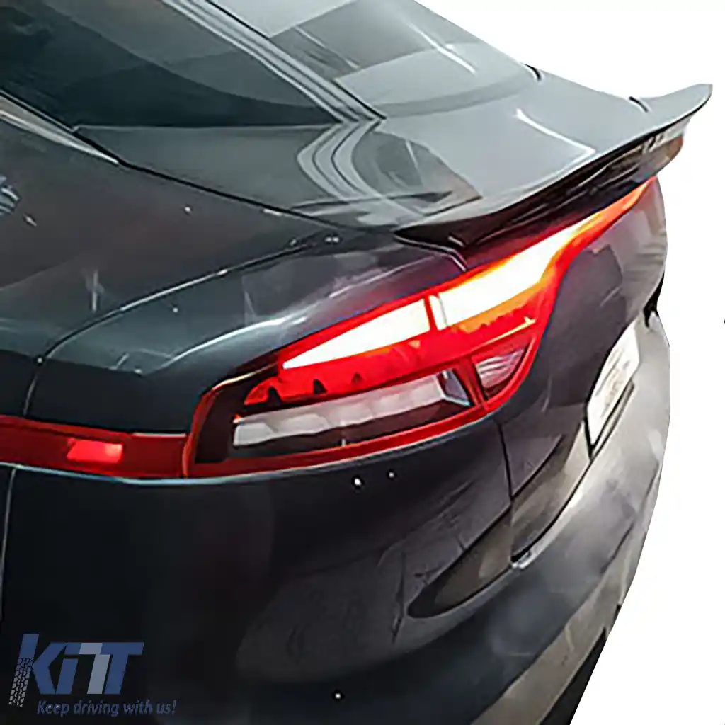 Spoiler sportiv spate lip gloss negru, potrivit pentru Kia Stinger 2017-2023-image-6205966