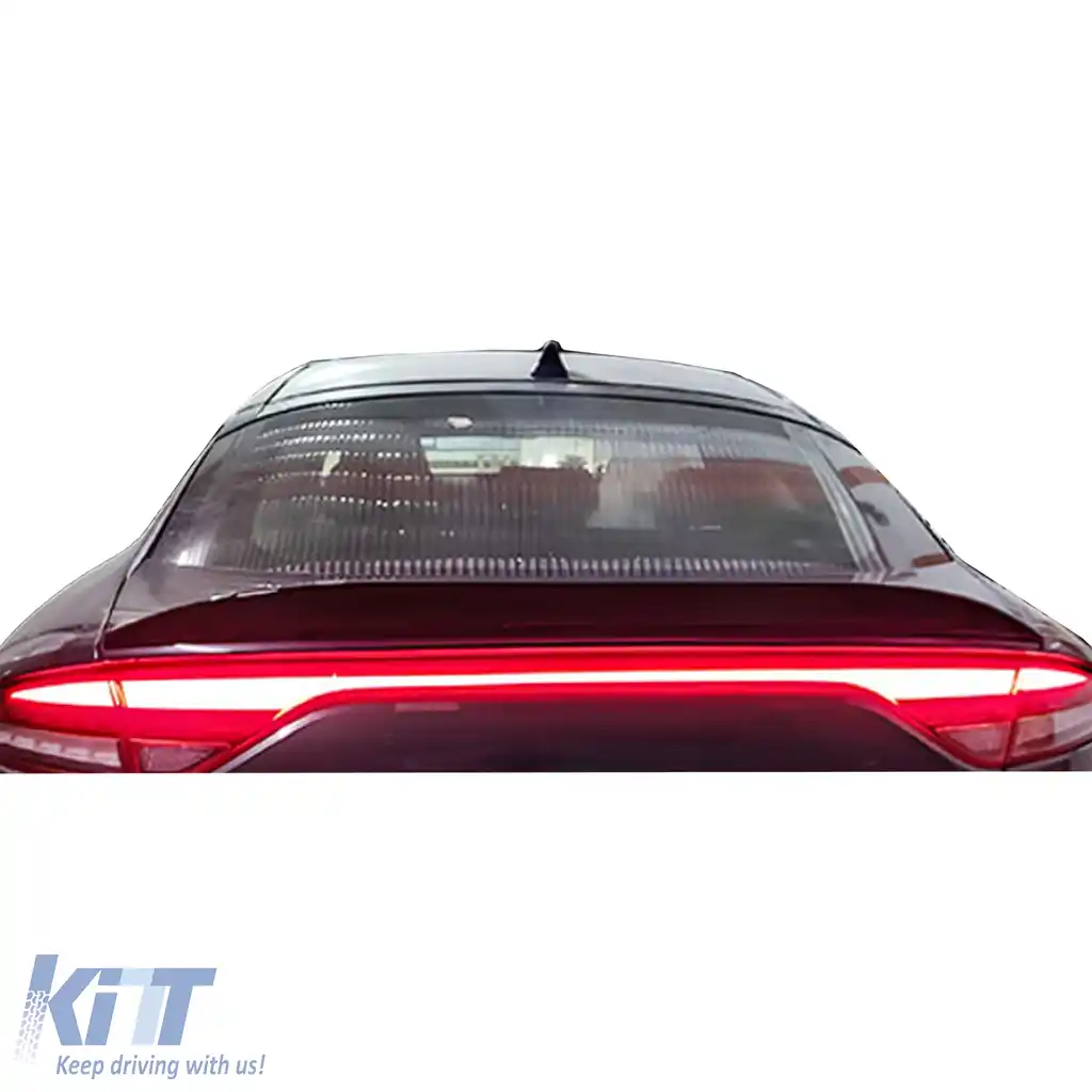 Spoiler sportiv spate lip gloss negru, potrivit pentru Kia Stinger 2017-2023-image-6205967