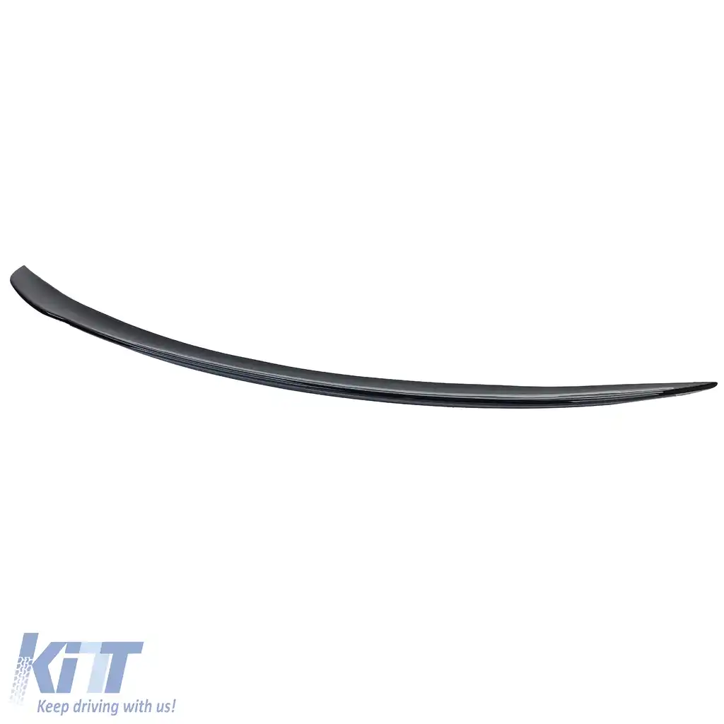Spoiler sportiv spate lip negru lucios, potrivit pentru Mercedes V177 sedan din 2018-image-6207563