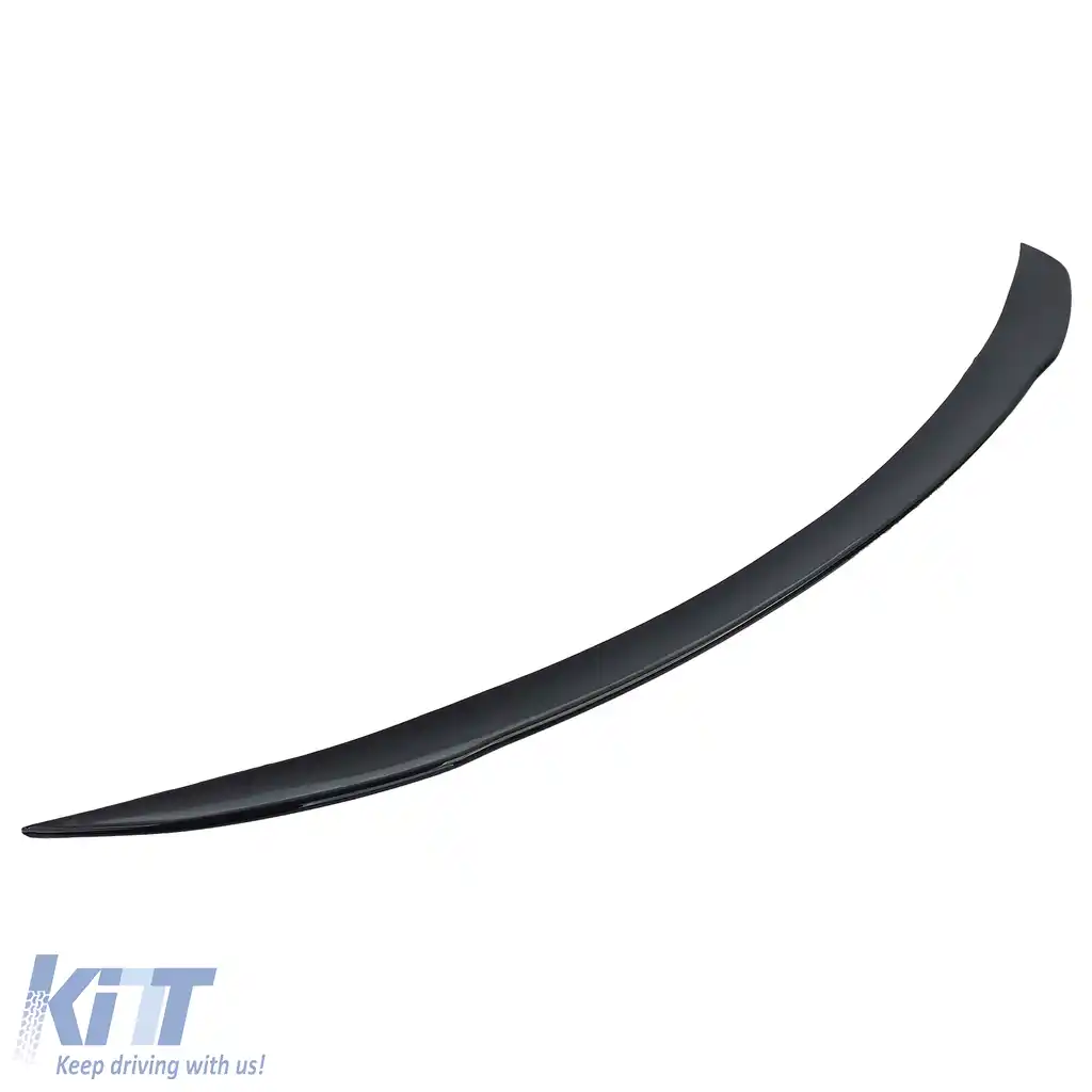 Spoiler sportiv spate lip negru lucios, potrivit pentru Mercedes V177 sedan din 2018-image-6207564