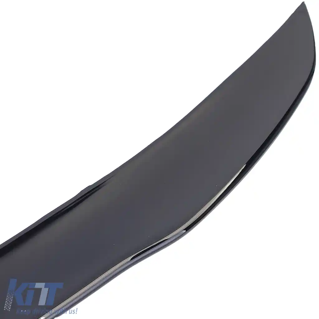 Spoiler sportiv spate lip negru lucios, potrivit pentru Mercedes V177 sedan din 2018-image-6207567