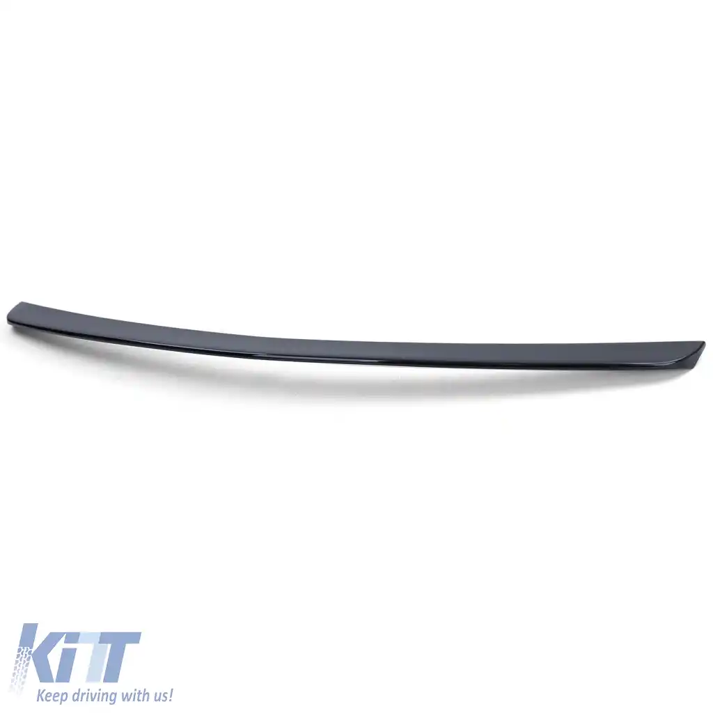 Spoiler sportiv spate lip negru lucios, potrivit pentru Mercedes C-Class W204 sedan 07-14-image-6326138