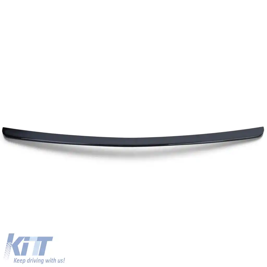 Spoiler sportiv spate lip negru lucios, potrivit pentru Mercedes C-Class W204 sedan 07-14-image-6326141