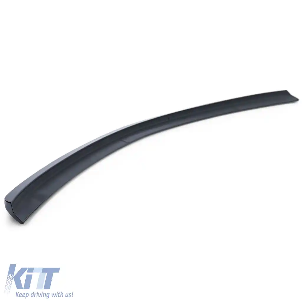 Spoiler sportiv spate lip negru lucios, potrivit pentru Mercedes C-Class W204 sedan 07-14-image-6326142