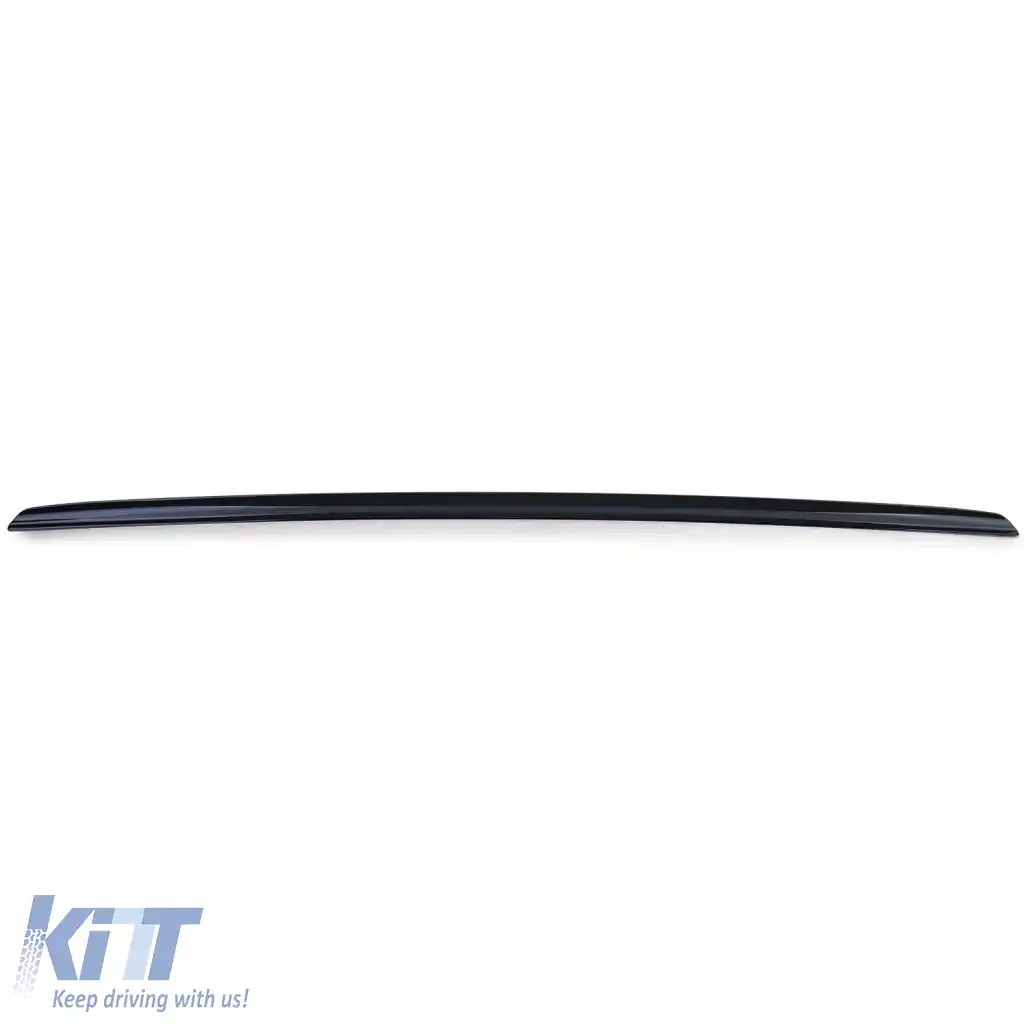 Spoiler sportiv spate lip negru lucios, potrivit pentru BMW Seria 5 E39 sedan 1995-2003-image-6326765