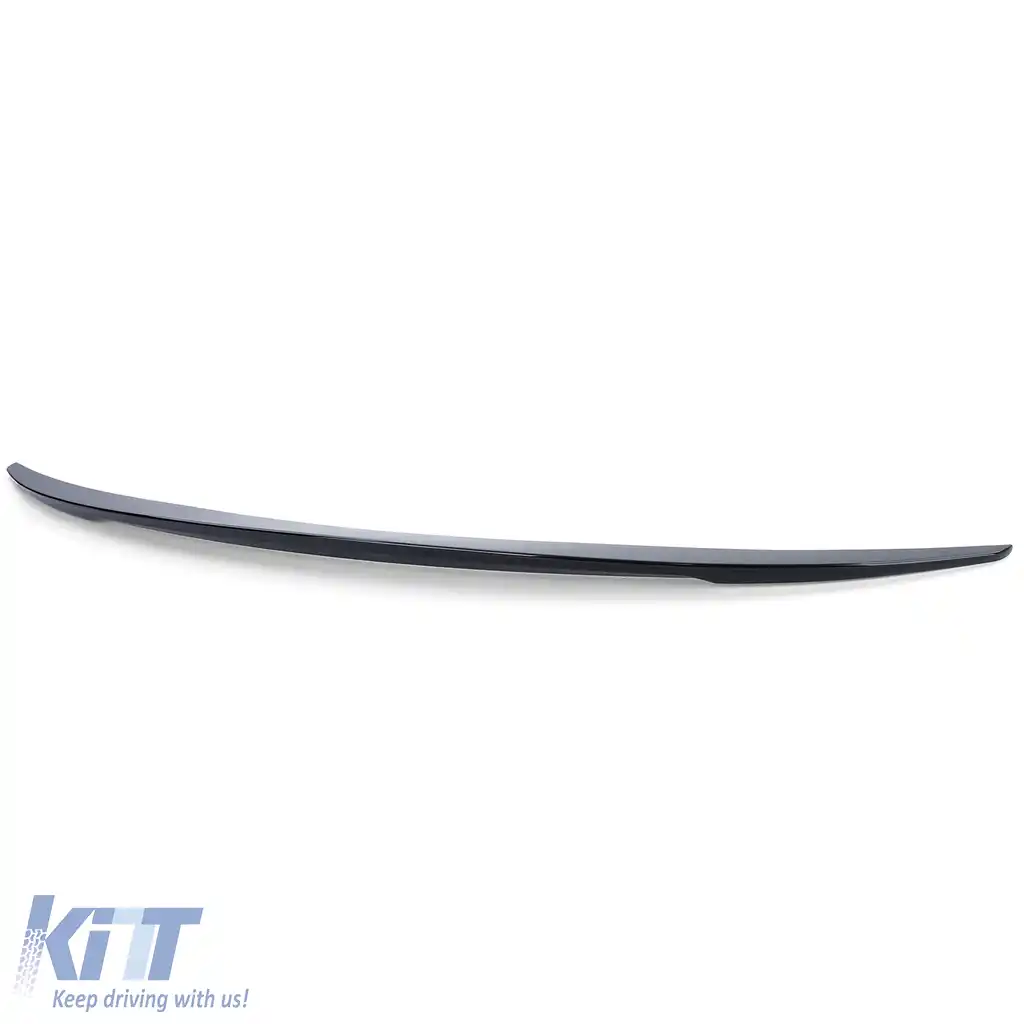 Spoiler sportiv spate negru lucios cu ABE, potrivit pentru BMW E82 Coupe Facelift 07-13-image-6198123