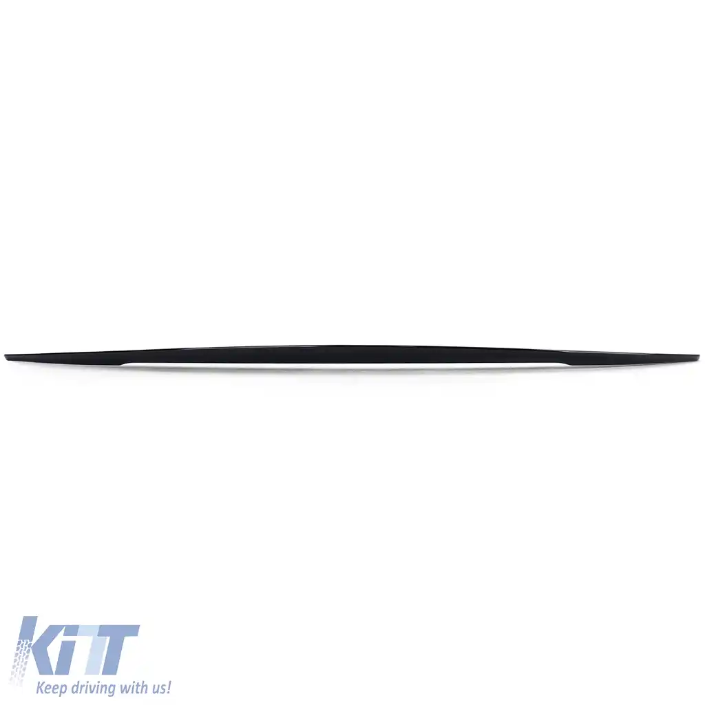 Spoiler sportiv spate negru lucios cu ABE, potrivit pentru BMW E82 Coupe Facelift 07-13-image-6198124