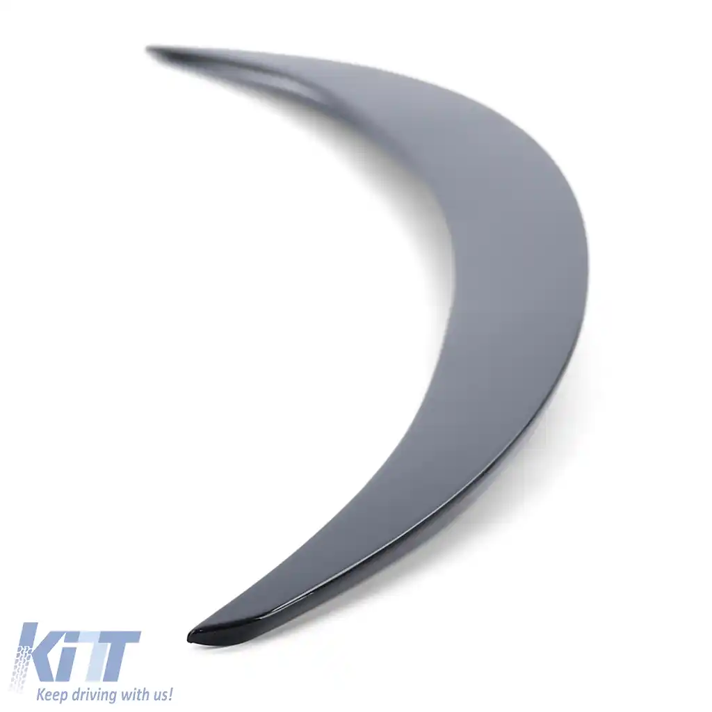 Spoiler sportiv spate negru lucios cu ABE, potrivit pentru BMW E82 Coupe Facelift 07-13-image-6198125