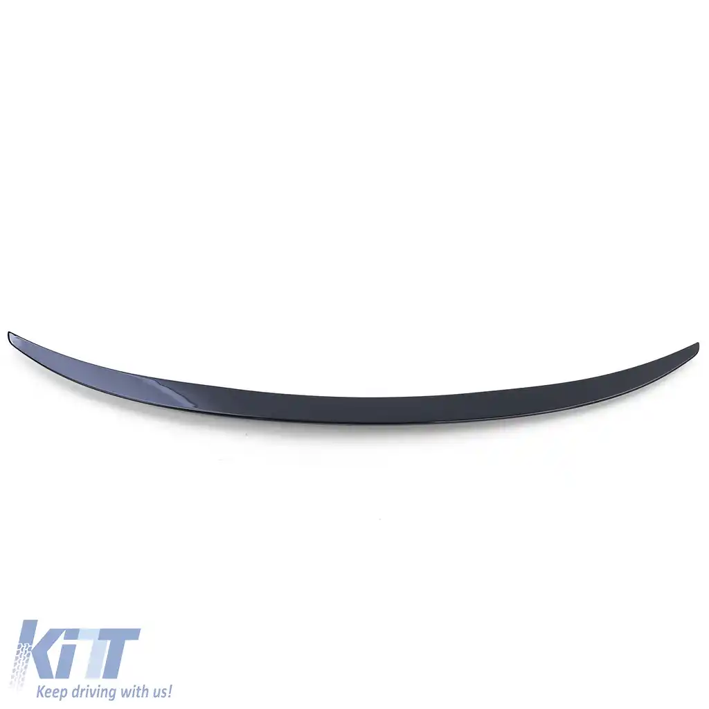 Spoiler sportiv spate negru lucios cu ABE, potrivit pentru BMW E82 Coupe Facelift 07-13-image-6198126