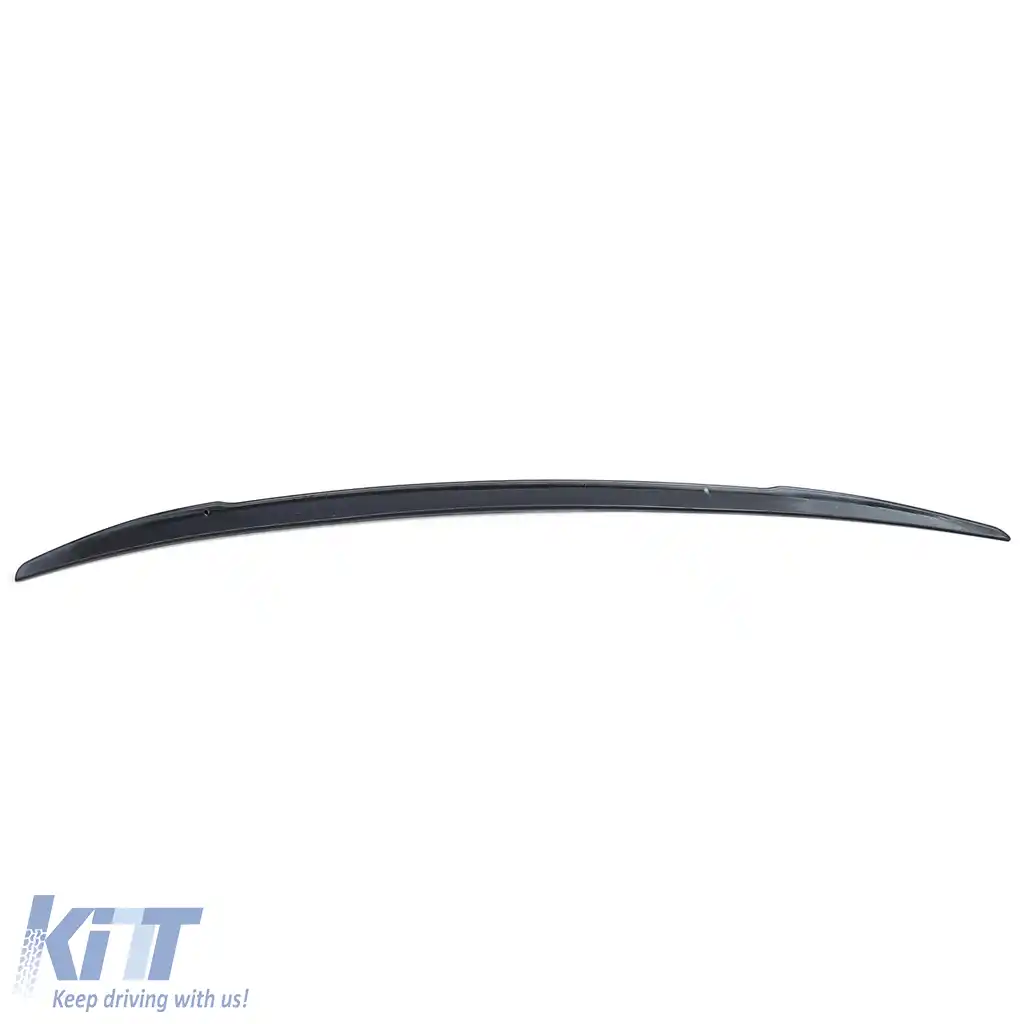 Spoiler sportiv spate negru lucios cu ABE, potrivit pentru BMW E82 Coupe Facelift 07-13-image-6198127