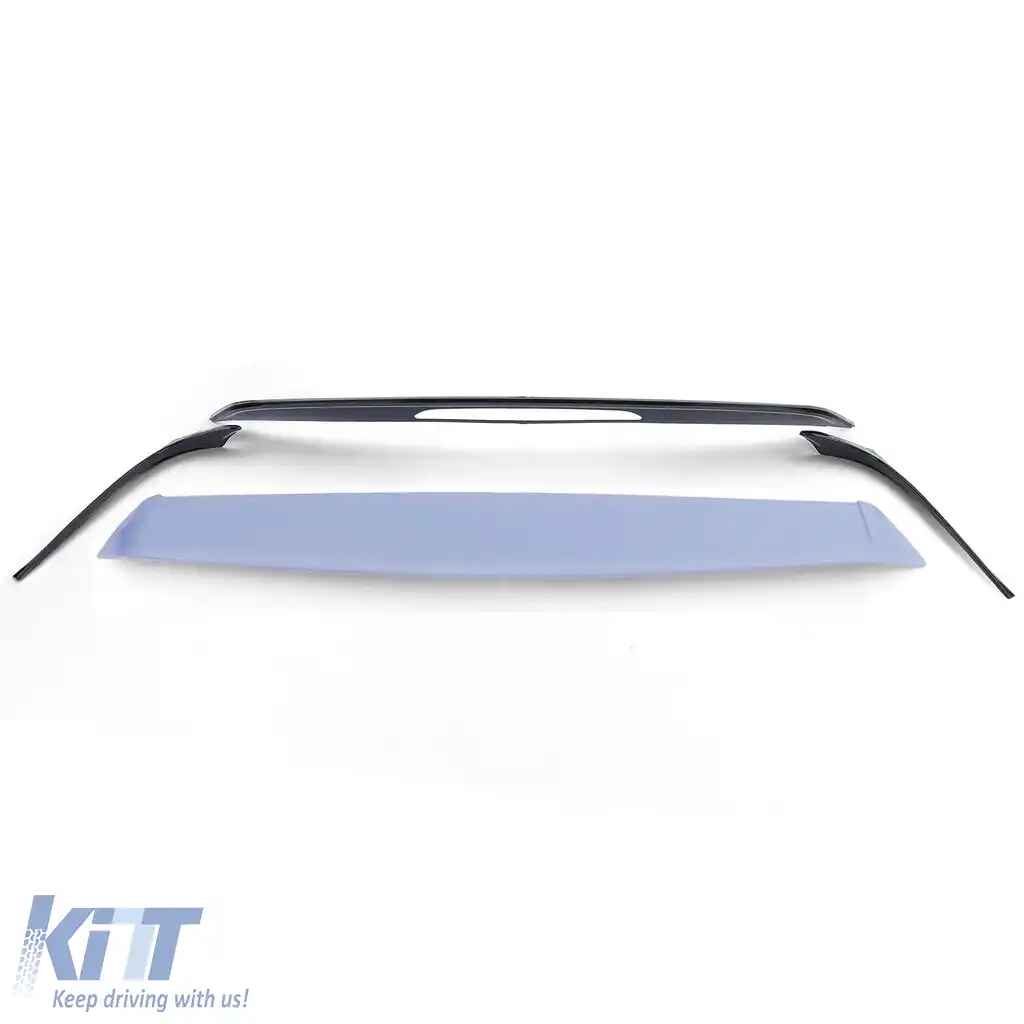 Spoiler sportiv spate, negru lucios, pentru VW Golf 7 sedan 2012-2017-image-6199575