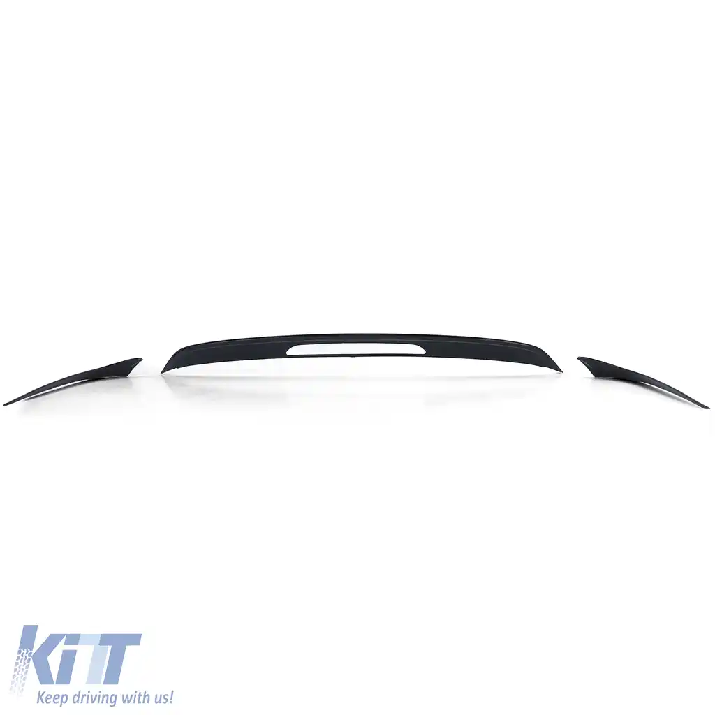 Spoiler sportiv spate, negru lucios, pentru VW Golf 7 sedan 2012-2017-image-6199578