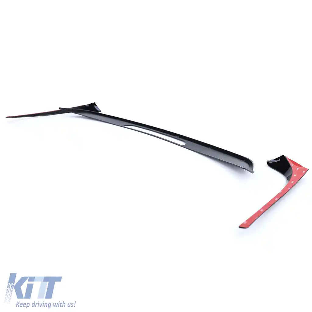 Spoiler sportiv spate, negru lucios, pentru VW Golf 7 sedan 2012-2017-image-6199581